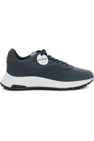 Hogan Sneakers, male, , Size: 10 US Light Lace Sneakers with Suede Details