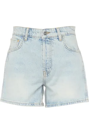 ANINE BING Denim Shorts, female, , Size: W25 Denim High Rise Shorts