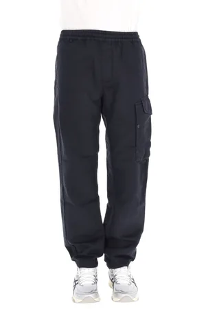 C.P. Company Straight Trousers, male, , Size: XS Cargo Trousers in Cotton Linen