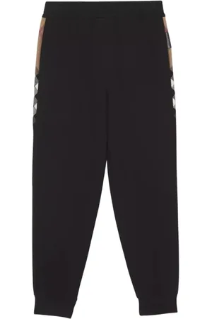 Burberry Sweatpants, female, , Size: M Jogger Pants with Checkered Panels
