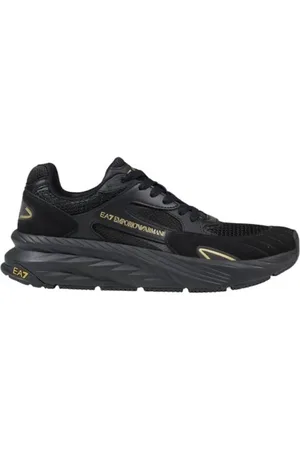 EA7 Sneakers, male, , Size: 8 1/2 US Bicolor Polyester Sneaker Collection Men