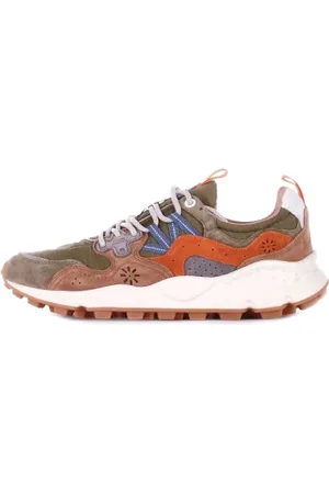 Flower Mountain Sneakers, male, , Size: 11 US Suede Logo Sneakers Rubber Sole
