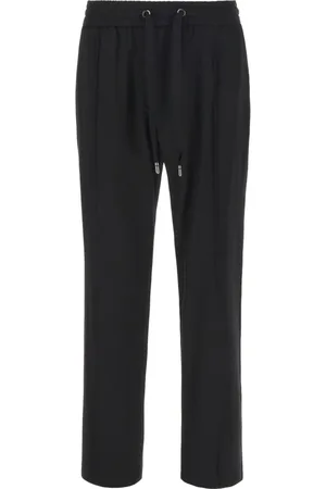 Dolce & Gabbana Slim-fit Trousers, male, , Size: L Slim-Fit Wool Blend Pants