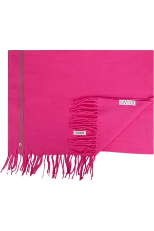 10 days Winter Scarves, female, , Size: ONE SIZE Soft Wool Scarf with Twisted Fringes