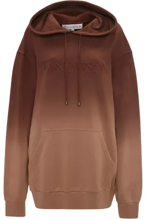 J.W.Anderson Hoodies, female, , Size: M Ombre Hoodie with Front Logo Pocket