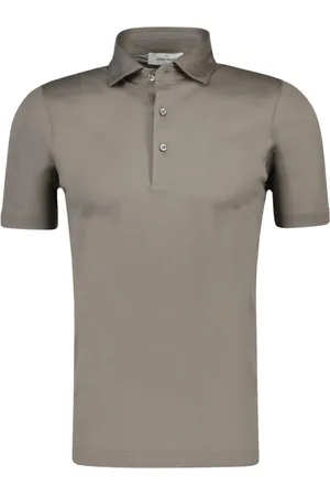 Gran Sasso Polo Shirts, male, , Size: XL Taupe Polo Shirt