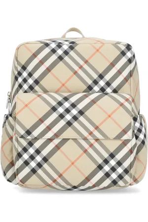 Burberry Backpacks, female, , Size: ONE SIZE Kids Backpack with Check Pattern