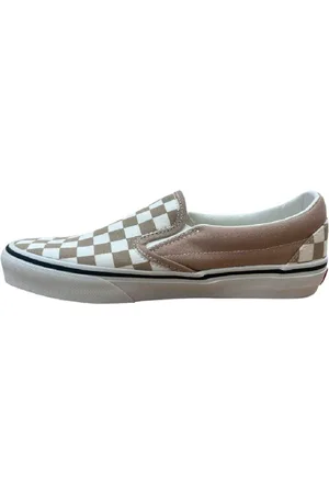 Vans Sneakers, female, , Size: 9 US Checkered Slip-On Shoes