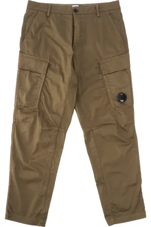 C.P. Company Straight Trousers, male, , Size: M Urban Utility Loose Cargo Pants