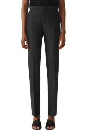 Fabiana Filippi Straight Trousers, female, , Size: S Mikado Regular Fit Trousers