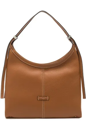 Gianni chiarini Shoulder Bags, female, , Size: ONE SIZE Caramello Green Leather Handbag