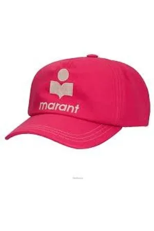Isabel Marant Caps, male, , Size: ONE SIZE Raspberry Cap for Tyronh