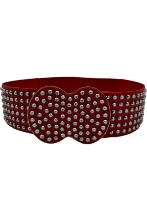 ANIYE BY Belts, female, , Size: ONE SIZE Studded Eco-Leather Waist Belt