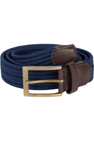 Barbour Belts, male, , Size: M Stretchy Waist Belt in Various Colors