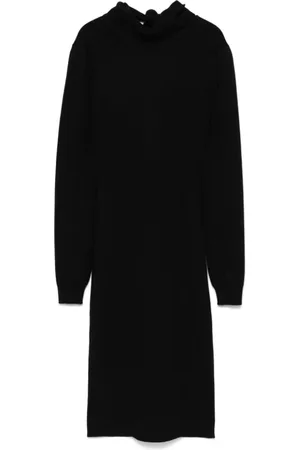 Givenchy Knitted Dresses, female, , Size: M High Neck Cashmere Knit Dress