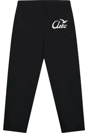 Arte Antwerp Slim-fit Trousers, male, , Size: W34 Embroidered Casual Pants - Spring/Summer 2025 Collection