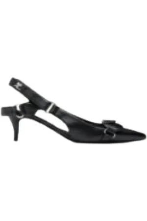 Courrèges Pumps, female, , Size: 8 US Racer Pointed-Toe Slingback Pumps