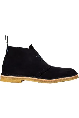 Paul Smith Lace-up Boots, male, , Size: 8 US Lace-Up Desert Boots Dark Navy