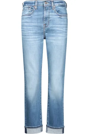 7 for all Mankind Straight Jeans, female, , Size: W31 Jeans for Women