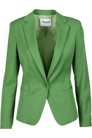 Dondup Blazers, female, , Size: L Wool Blend Blazer