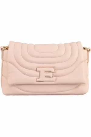 ERMANNO SCERVINO Shoulder Bags, female, , Size: ONE SIZE Flap Rives Shoulder Bag with Clip