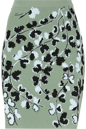 Lanvin Short Skirts, female, , Size: M Floral Pattern Elastic Waist Skirt