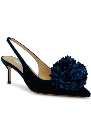 Aquazzura Pumps, female, , Size: 7 US Velvet Couturier Pumps