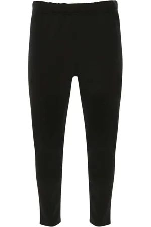 Alexander McQueen Slim-fit Trousers, male, , Size: M Jogger Pants Ivory Side Stripe