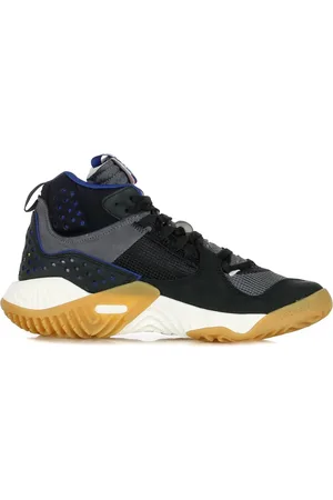 Jordan Sneakers, male, , Size: 9 1/2 US Mid High Shoe in Black/Red/Grey/Blue