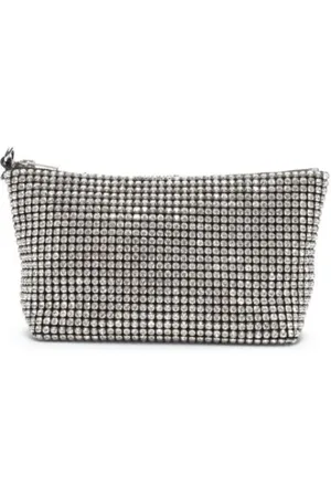 Alexander Wang Clutches, female, , Size: ONE SIZE Crystal Embellished Bags with Detachable Strap