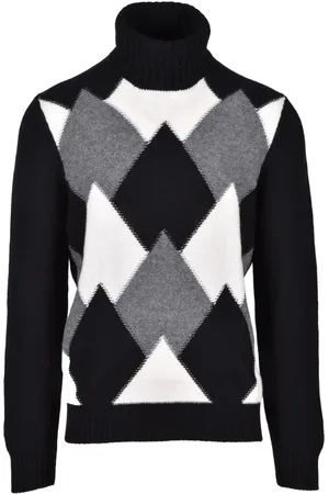 Gran Sasso Turtlenecks, male, , Size: XL Wool Sweater - Pure Virgin Wool
