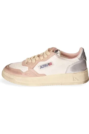 Autry Sneakers, male, , Size: 3 US Vintage Low Sneaker with Leather Upper