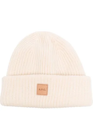 A.P.C. Beanies, female, , Size: ONE SIZE Michelle Logo Patch Beanie