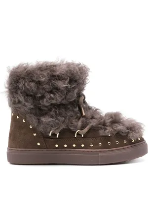 INUIKII Winter Boots, female, , Size: 11 US Curly Long Boots