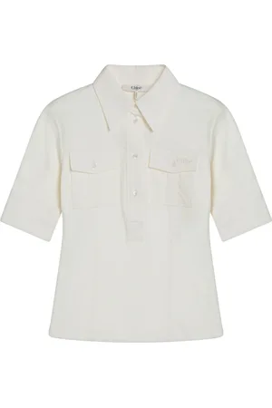 Chloé Polo Shirts, female, , Size: M Short Sleeve Shirt