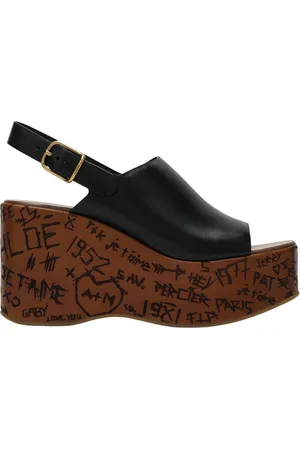 Chloé Wedges, female, , Size: 7 US High Wedge Sandals