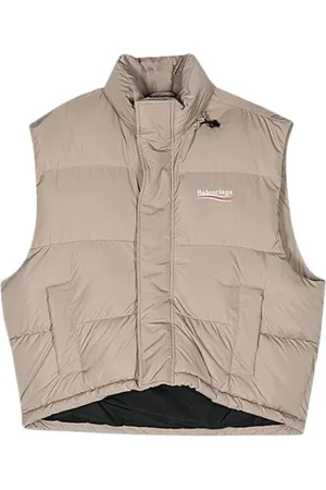 Balenciaga Vests, male, , Size: XS Oversized Puffer Vest