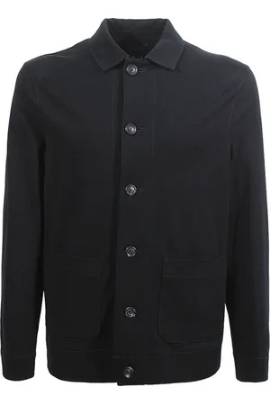 Circolo Light Jackets, male, , Size: XL Button-Up Coat with Pockets