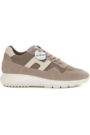 Hogan Sneakers, male, , Size: 7 1/2 US Interactive3 Lace Sneakers with Suede Details