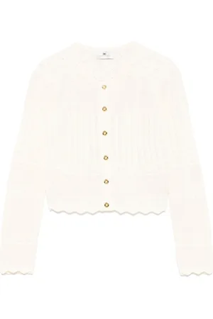 Elisabetta Franchi Cardigans, female, , Size: S Chic Sweaters Collection