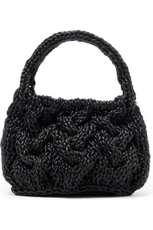 J.W.Anderson Handbags, female, , Size: ONE SIZE Cable Knit Tote Bag