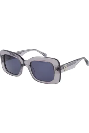 Maje Sunglasses, female, , Size: ONE SIZE Rectangle Mirrored Sunglasses