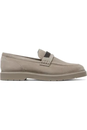 Brunello Cucinelli Loafers, female, , Size: 6 US Flat Shoes Crystal Decoration