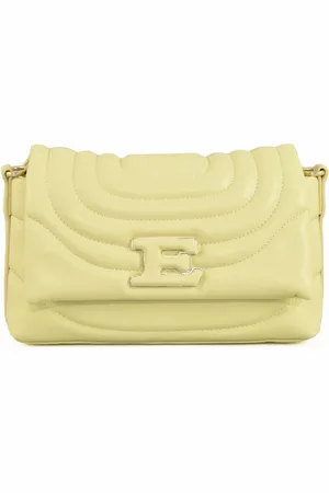 ERMANNO SCERVINO Handbags, female, , Size: ONE SIZE Flap Rives Shoulder Bag with Clip