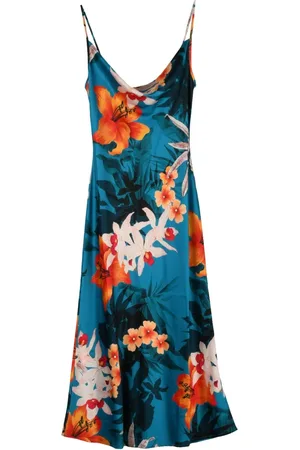 Guess Midi Dresses, female, , Size: XS Long dress with slip, polyester