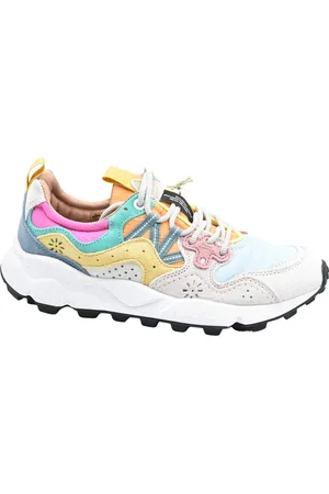 Flower Mountain Sneakers, female, , Size: 9 US Rose Violet Lace Shoes