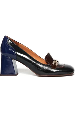 Chie Mihara Pumps, female, , Size: 7 1/2 US Tricolor Leather Sotel Shoe