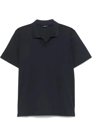 HERNO Polo Shirts, male, , Size: L Classic Polo Shirt for Men