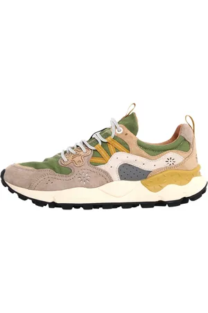 Flower Mountain Sneakers, male, , Size: 9 US Yamano 3 Uni Suede/Canvas Sneakers