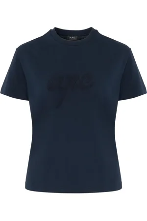 A.P.C. T-Shirts, female, , Size: L Cotton T-Shirt Lenny